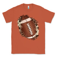 Copper football cowhide leopard patch Classic Tee - JahusDesignShop