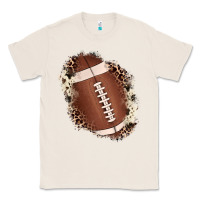 Natural football cowhide leopard patch Classic Tee - JahusDesignShop