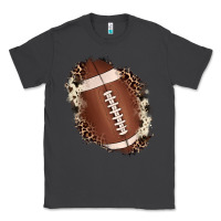 Smoke football cowhide leopard patch Classic Tee - JahusDesignShop