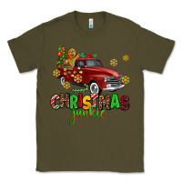 Army Green christmas junkie Classic Tee - AdoDesignShop