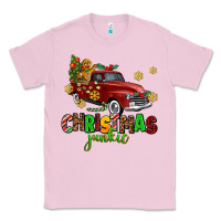Bubblegum Pink christmas junkie Classic Tee - AdoDesignShop