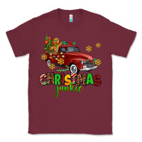 Burgundy christmas junkie Classic Tee - AdoDesignShop