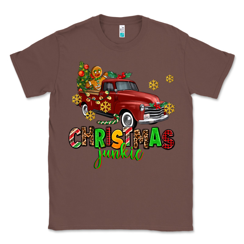 Christmas Junkie Classic Tee by AdoDesignShop | Teevron