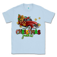 Dusty Blue christmas junkie Classic Tee - AdoDesignShop