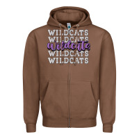 Chestnut wildcats football Zipper Hoodie - MaliasSmallBusiness