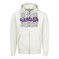 Wildcats Football Zipper Hoodie | Teevron