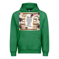 Emerald mother's day she is inspiring fearless selfless strong love wilse mom  Urban Hoodie - TumblerDesignByShophia