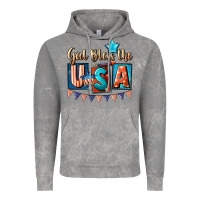 Cloud Rock God bless the USA 4th of july Vintage Hoodie - CowGirlArtShop