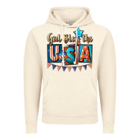 Vintage Artic God bless the USA 4th of july Vintage Hoodie - CowGirlArtShop
