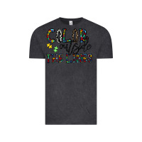Vintage Black color outside the lines Vintage Tee - CowhideDigitalArt