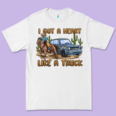 Premium Tee i got a heart like a truck