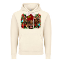 Vintage Artic highland cow christmas Vintage Hoodie - JahusDesignShop