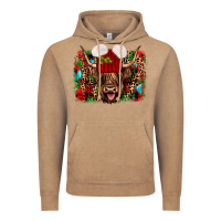 Vintage Coffee highland cow christmas Vintage Hoodie - JahusDesignShop
