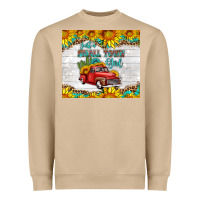Mushroom just a small town girl with car Heavyweight Sweatshirt - HRA Design Shop