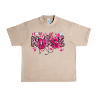 French Oak breast cancer nurse Urban Heavy Tee - JahusDesignShop