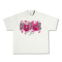 Pistachio breast cancer nurse Urban Heavy Tee - JahusDesignShop