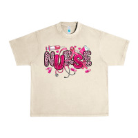 Sandshell breast cancer nurse Urban Heavy Tee - JahusDesignShop