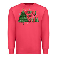 Cardinal Merry And Bright Premium Sweatshirt - MaliasSmallBusiness