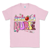 Bubblegum Pink school nurse Classic Tee - BundleAndBundleShop