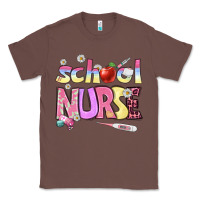 Chestnut school nurse Classic Tee - BundleAndBundleShop