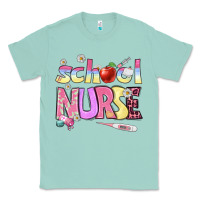 Seafoam school nurse Classic Tee - BundleAndBundleShop