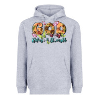 Heather Grey god is my refuge and strength Heavyweight Hoodie - MaliasSmallBusiness