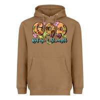 Toasted Coconut god is my refuge and strength Heavyweight Hoodie - MaliasSmallBusiness