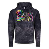 Cloud Black getting my cray on Vintage Hoodie - CowhideDigitalArt