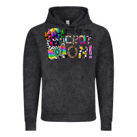 Vintage Black getting my cray on Vintage Hoodie - CowhideDigitalArt