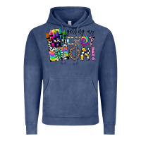 Vintage Denim getting my cray on Vintage Hoodie - CowhideDigitalArt