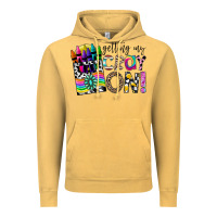 Vintage Mustard getting my cray on Vintage Hoodie - CowhideDigitalArt