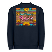 Navy small business babe Heavyweight Sweatshirt - HRA Design Shop