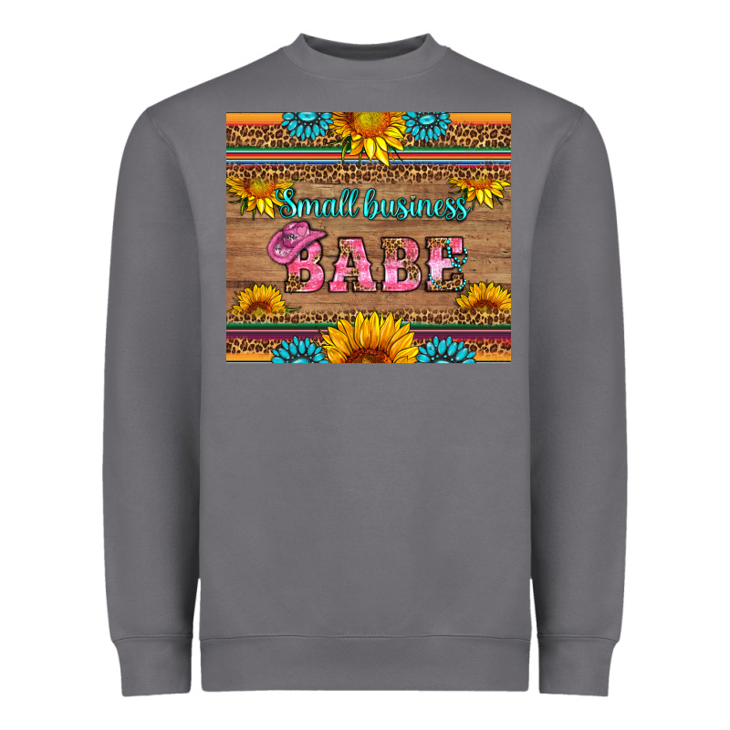 Small Business Babe Heavyweight Sweatshirt by HRA Design Shop | Teevron