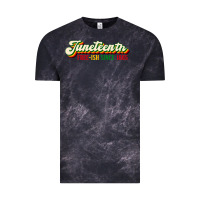 Cloud Black juneteenth free ish since 1865 Vintage Tee - HRA Design Shop