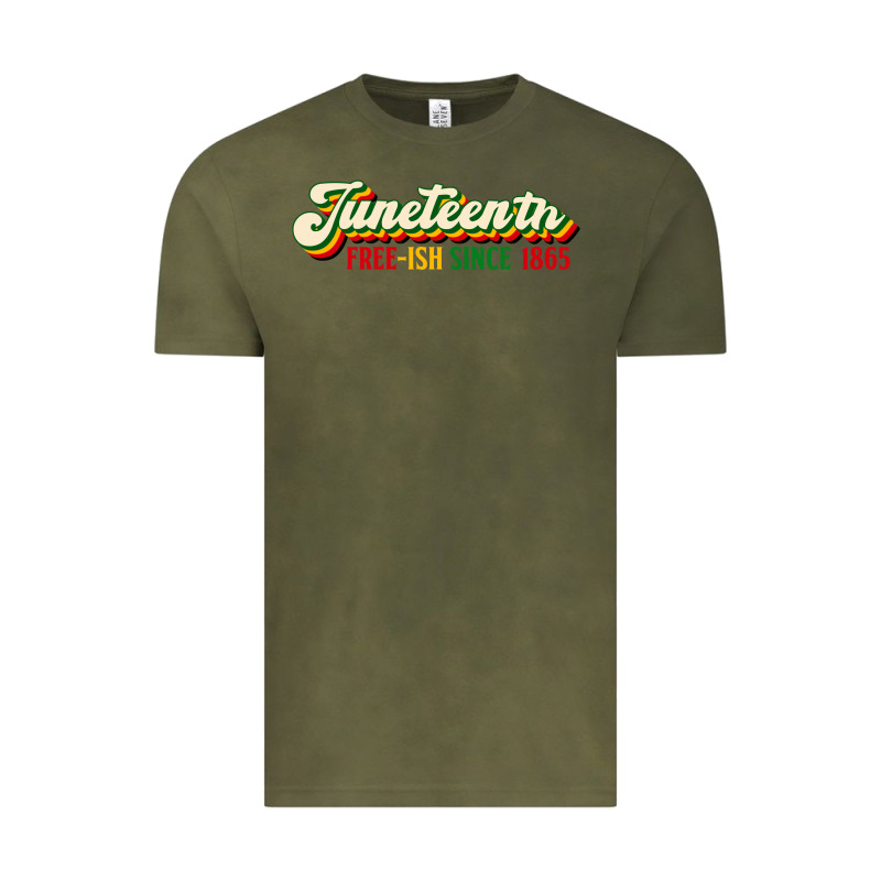 Juneteenth Free Ish Since 1865 Vintage Tee by HRA Design Shop | Teevron
