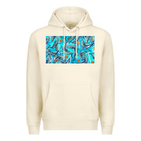 Sandshell humpback whale  cup Premium Hoodie - BarkalooDesign