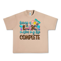 Burro being a teacher makes my life complate Urban Heavy Tee - AdoDesignShop