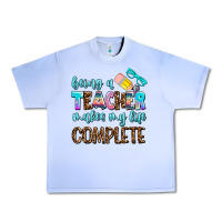 Grape Ice being a teacher makes my life complate Urban Heavy Tee - AdoDesignShop