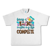 Lunar Rock being a teacher makes my life complate Urban Heavy Tee - AdoDesignShop