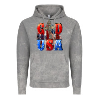 Cloud Rock God bless the USA  4th of july Vintage Hoodie - CowGirlArtShop