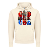 Vintage Artic God bless the USA  4th of july Vintage Hoodie - CowGirlArtShop
