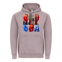 Vintage Zinc God bless the USA  4th of july Vintage Hoodie - CowGirlArtShop
