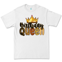 White birthday queen Premium Tee - MaliasSmallBusiness