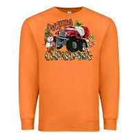 Carrot Merry Christmas Monster Truck Premium Sweatshirt - MaliasSmallBusiness