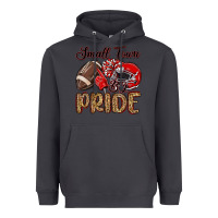 Smoke small town big pride red Heavyweight Hoodie - MaliasSmallBusiness