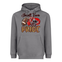Storm small town big pride red Heavyweight Hoodie - MaliasSmallBusiness