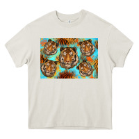 Cream Tiger Heavy Core Tee - Artiststas