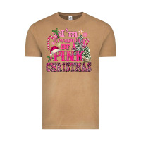 Vintage Camel I Am Dreaming Of A Pink Christmas Vintage Tee - FaDigitalArtStudio
