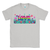 Moon Dust lgbt love with hearts and stars Classic Tee - AdoDesignShop