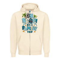 Sandshell oh ship its a family trip Zipper Hoodie - MaliasSmallBusiness